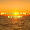 «В чём разница между целью и мечтой»